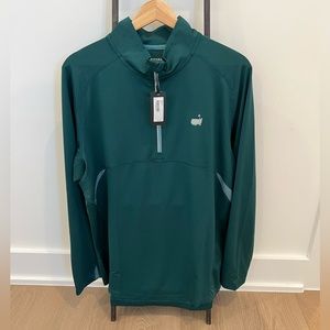 Authentic Masters golf quarter zip